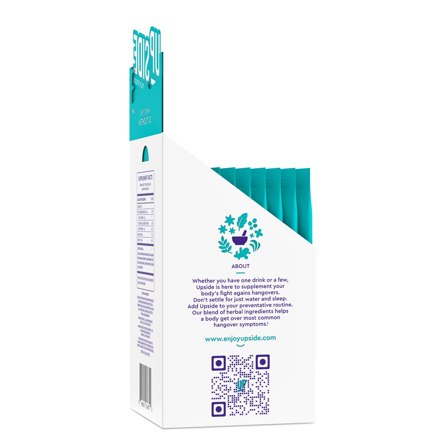 Upside - Before Alcohol Hangover Sticks - UPSIDE Before Drinking Hangover Sticks - Party Box (30-Pack)