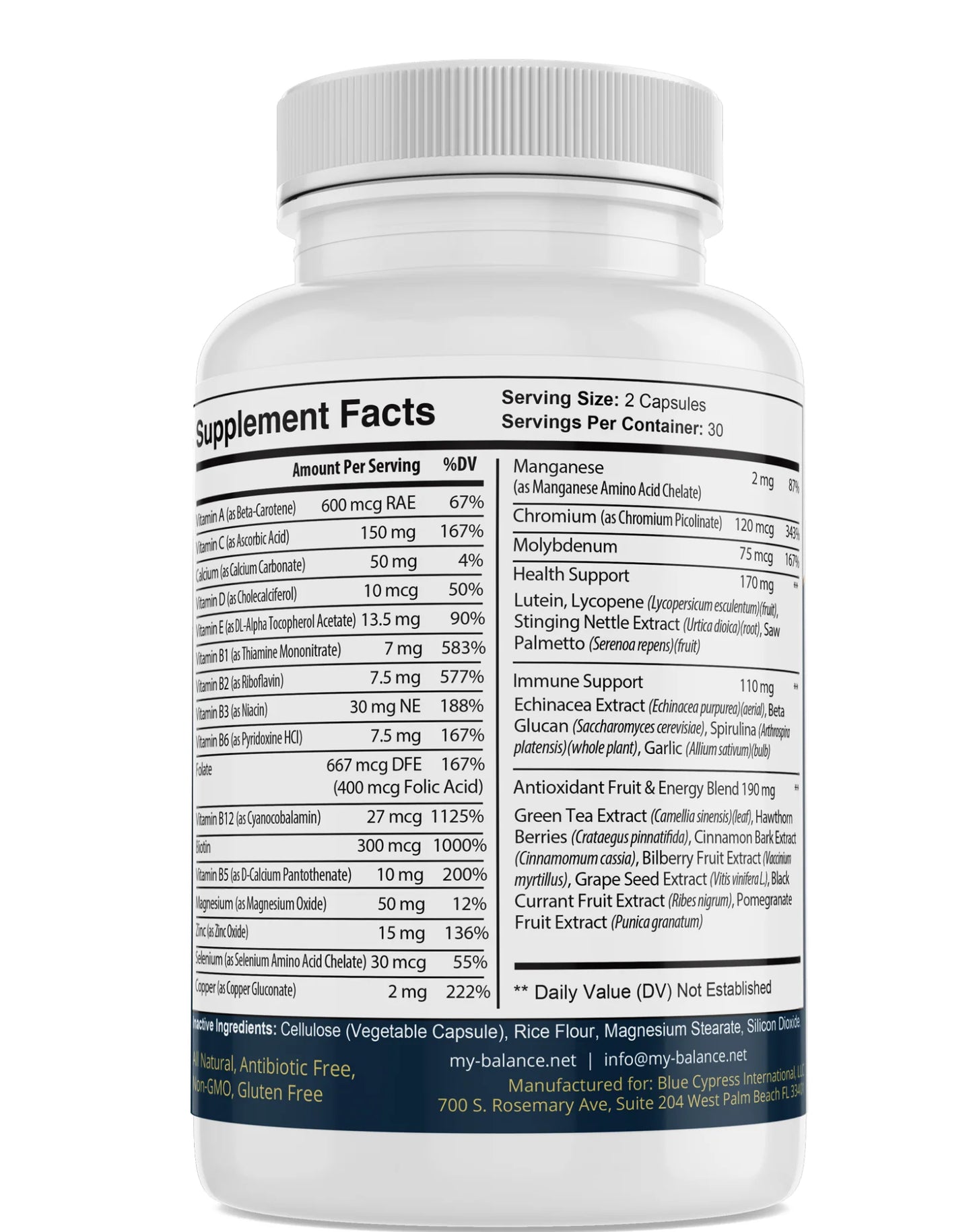 My Balance - Multivitamins Once Daily