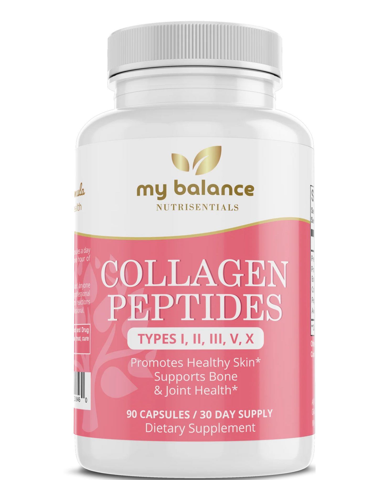My Balance - Collagen Peptides Types I, II, III, V, X