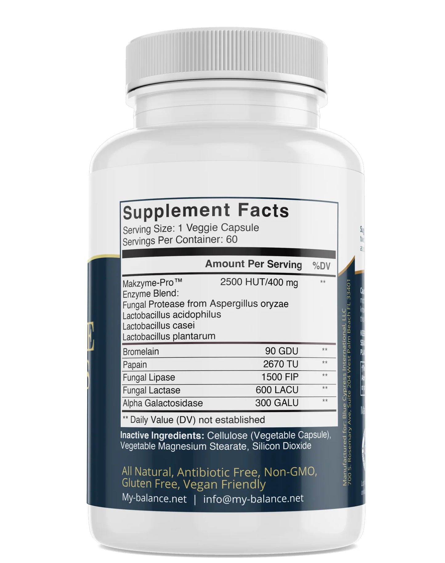 My Balance - Digestive Enzymes - Supporting your Digestive System