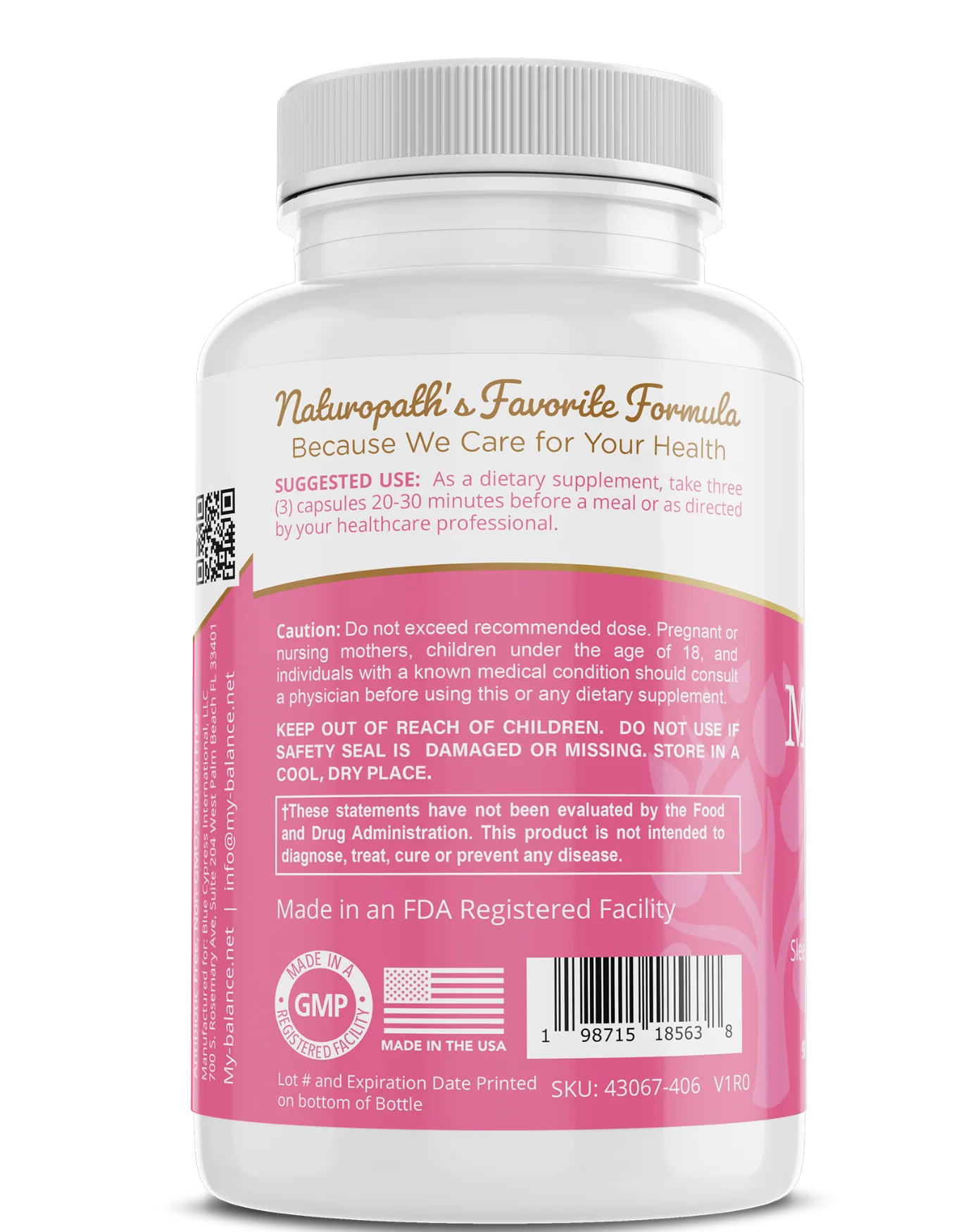 My Balance - Menopause Support - A Thoughtful Blend of Ingredients