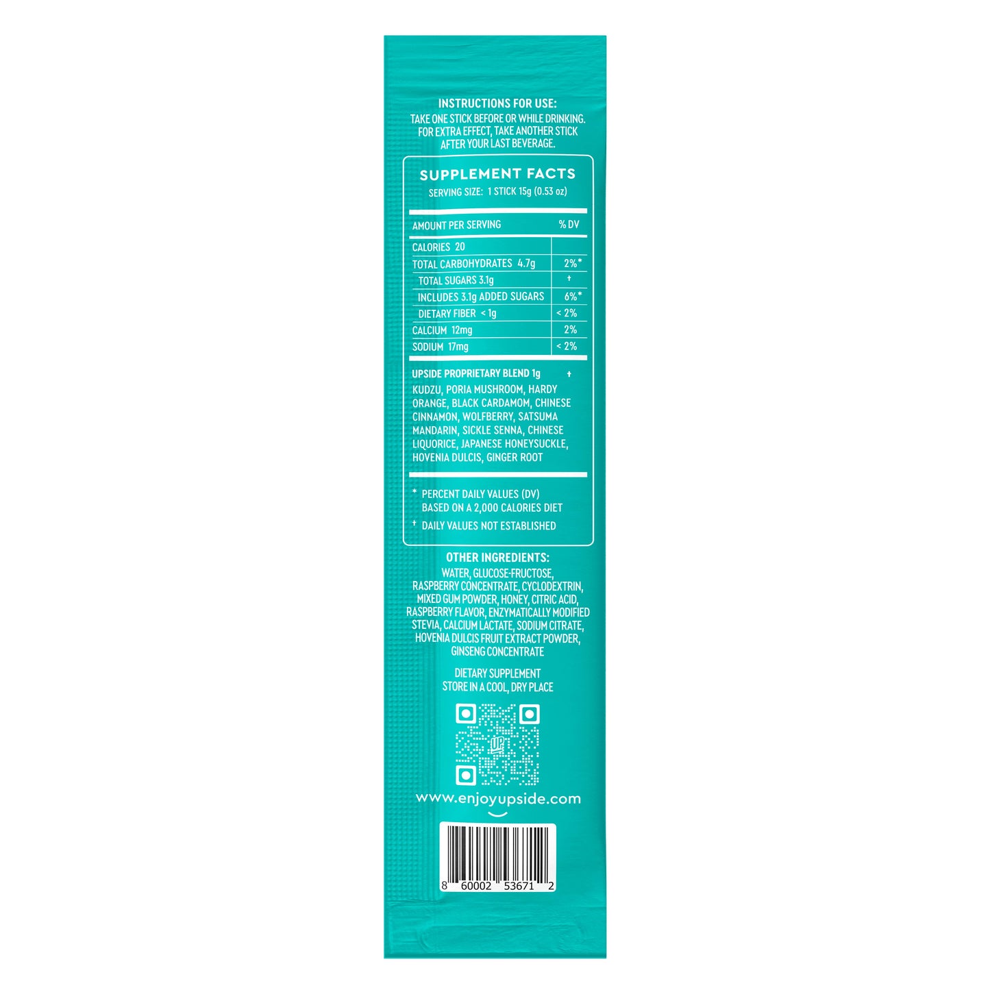 Upside - Before Alcohol Hangover Sticks - UPSIDE Before Drinking Hangover Sticks - Box Set (10-Pack)