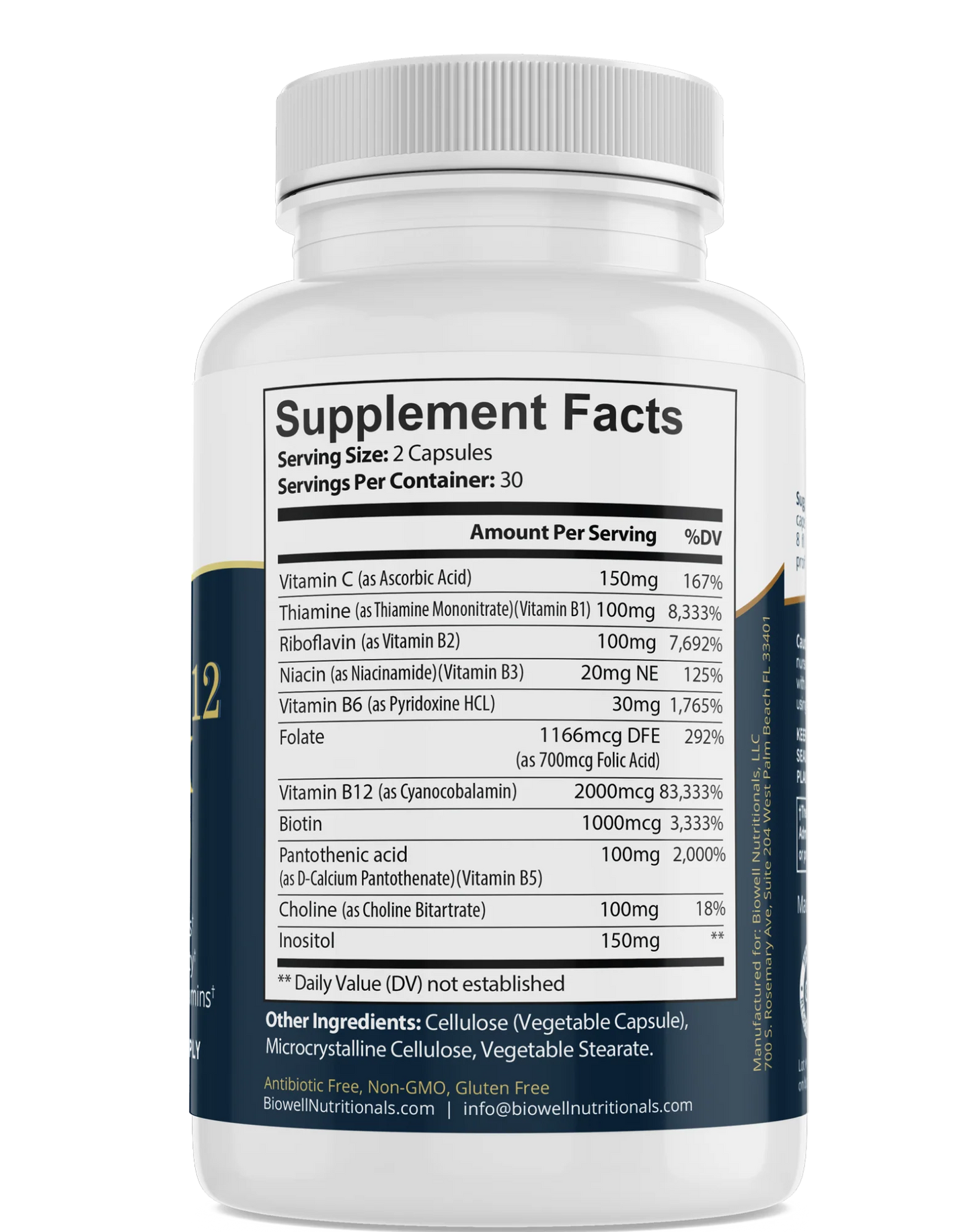 My Balance - Vitamin B-12 Complex - with Choline & Inositol