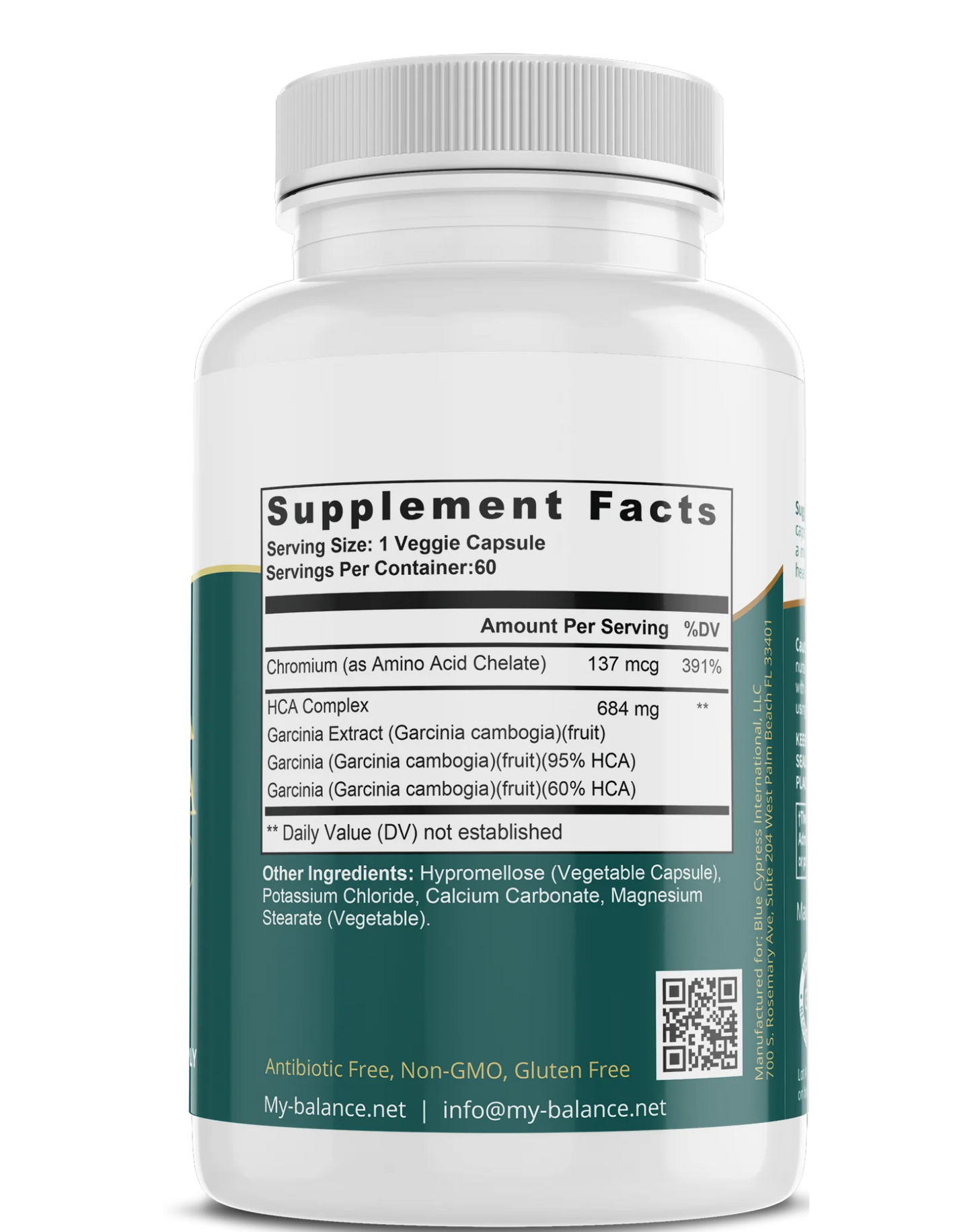 My Balance - Garcinia Cambogia - Traditional Botanical Support