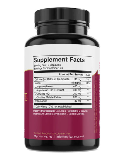 My Balance - L-Arginine - Clean, Simple Formula