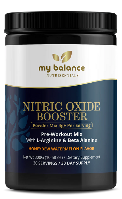 My Balance - Nitric Oxide Booster Powder Mix – Blue Raspberry Flavor