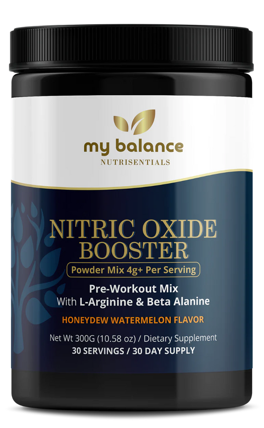 My Balance - Nitric Oxide Booster Powder Mix – Blue Raspberry Flavor