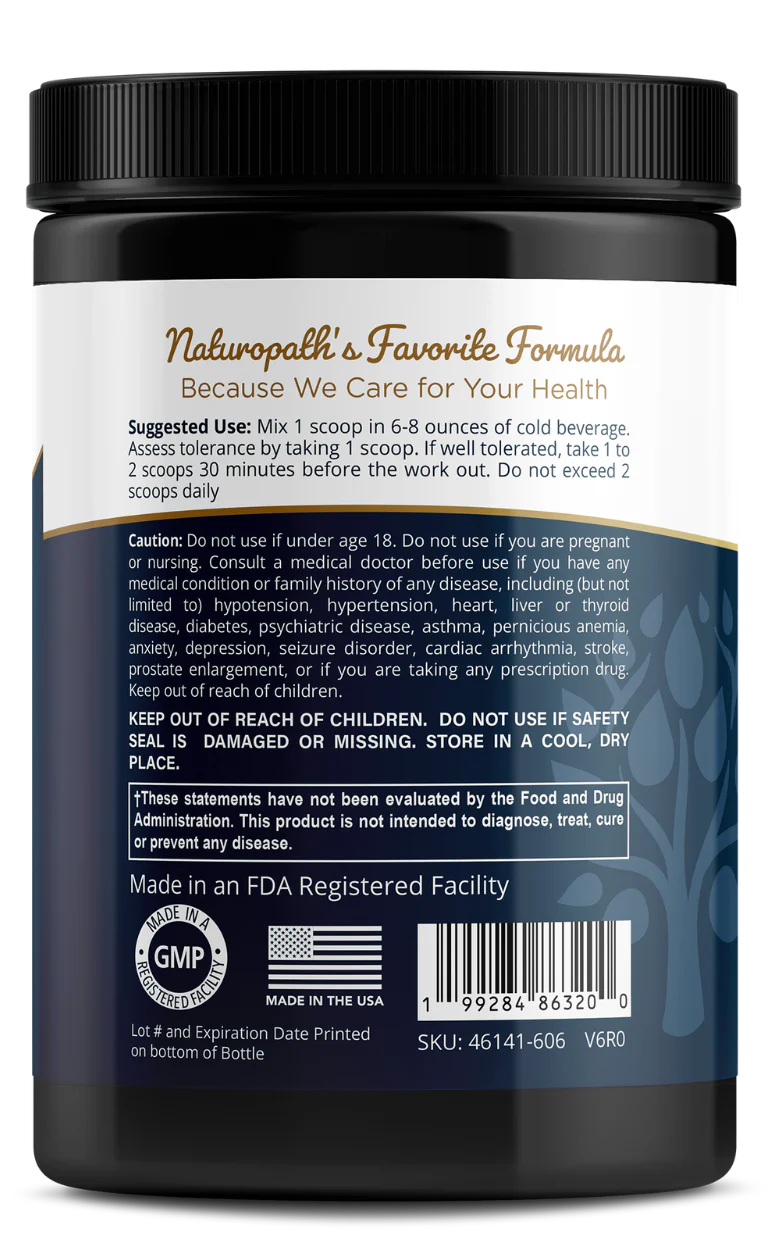 My Balance - Nitric Oxide Booster Powder Mix – Blue Raspberry Flavor