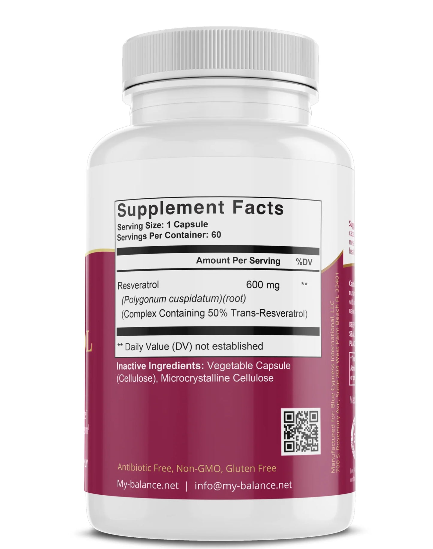 My Balance - Resveratrol - Natural Polyphenols