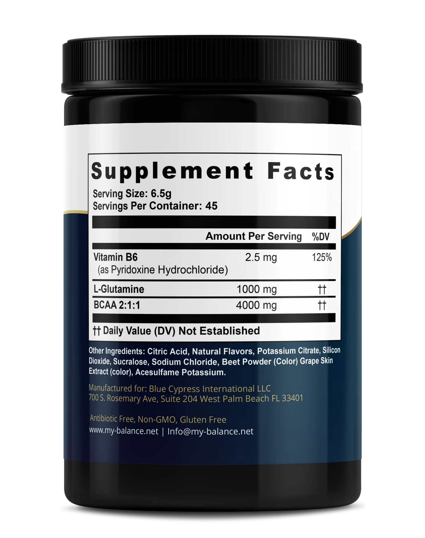 My Balance - BCAA - Branched Chain Amino Acids