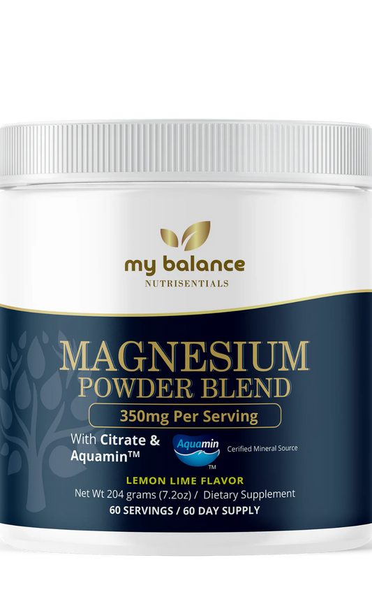 My Balance - Magnesium Powder - Magnesium Citrate & Aquamin™