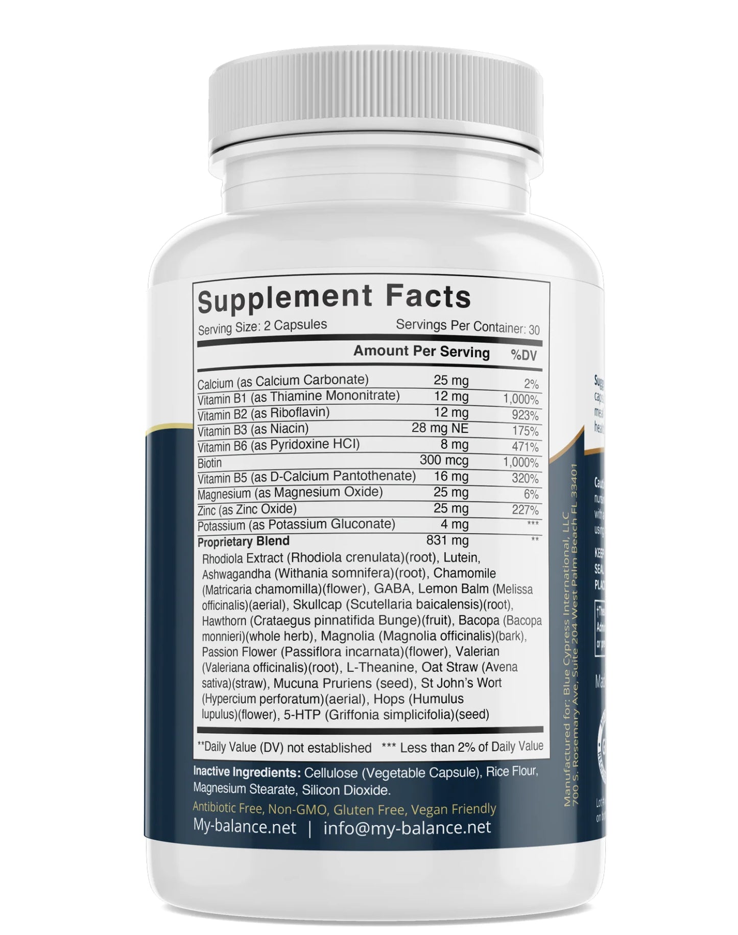 My Balance - Stress Relief - With Adaptogenic Herbs